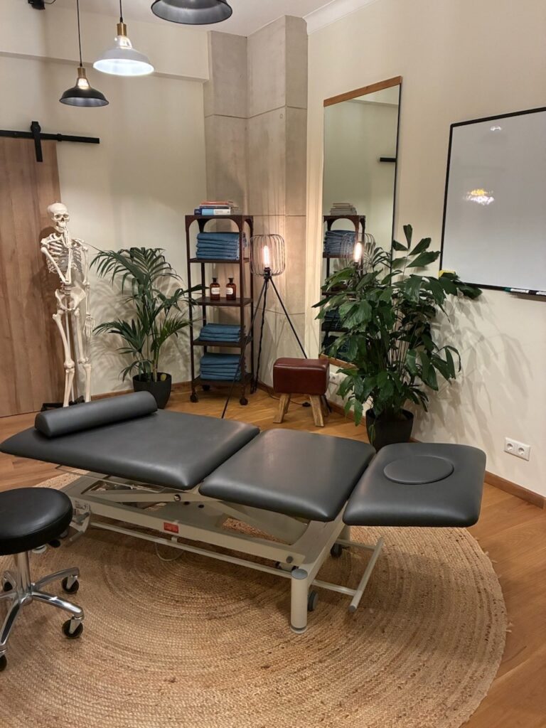Stillpoint Physio Innenansicht Behandlungsraum